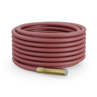 Rdeč kabel visokotemperaturnega senzorja Ebeco zvit v kolutu