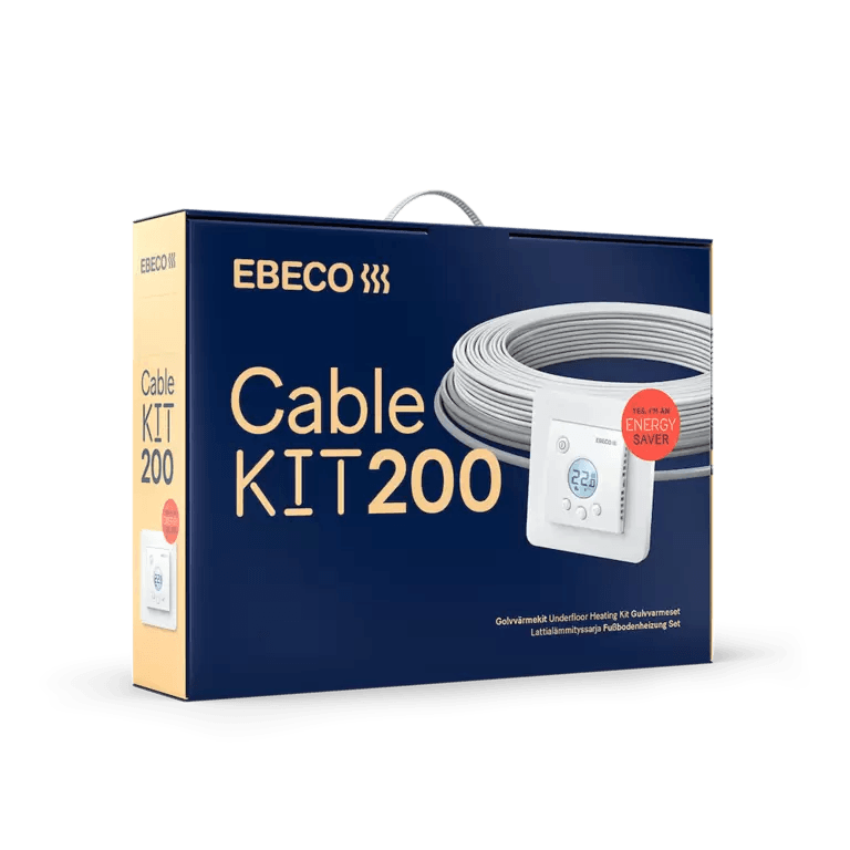 Ebeco Cable Kit 200 celoten komplet za talno ogrevanje zunanja embalaža