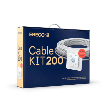Ebeco Cable Kit 200 celoten komplet za talno ogrevanje zunanja embalaža