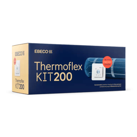 Thermoflex Kit 200, Ebeco.: Celoten komplet za talno ogrevanje za tla iz ploščic, naravnega kamna in linoleja.