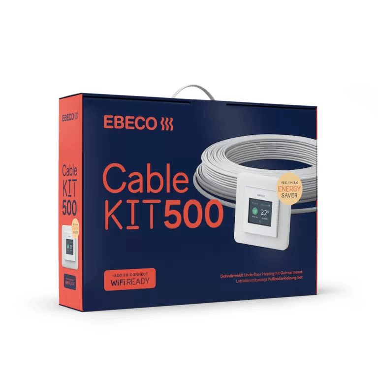 Cable Kit 500 celoten komplet za talno gretje za tla iz ploščic.